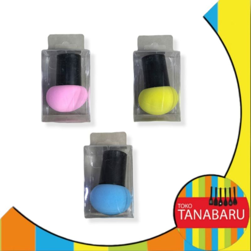 puff poundation gagang plastik / spons poundation / spons make up