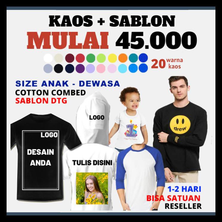 

SABLON KAOS DTG CETAK SATUAN CUSTOM - A6, Putih 7|Kode 8|Kode 9|Kode 10|Kode 11|Kode 12|Kode 12|Kode