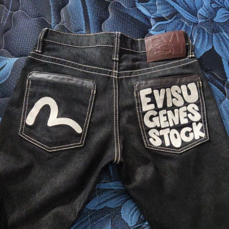 EVISU GENES STOCK SELVEDGE
