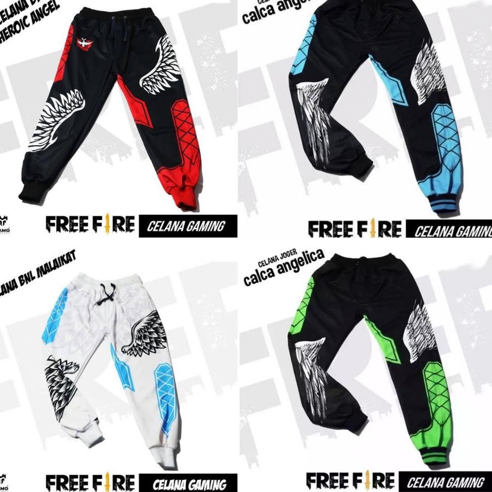 Murah✷➜ Celana Gaming Heroic Angel Jogger Pants Gaming Celana Cepcil Celana Enjel Anak Laki-laki Cel
