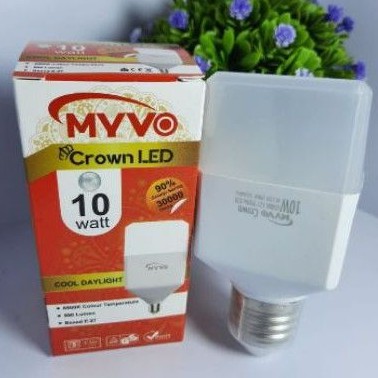 Lampu Led Myvo Crown 10 Watt  Super Duper Terang