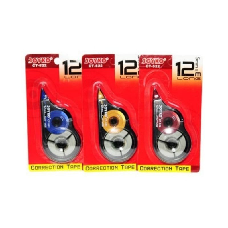 

Promo tip ex roll tip-ex kertas joyko 12m