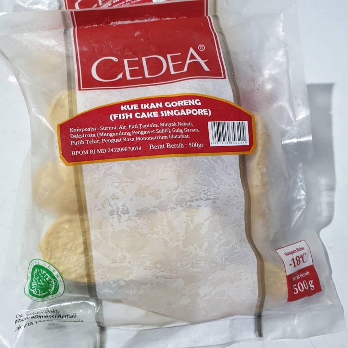 

Cedea Kue Ikan Goreng 500 gr