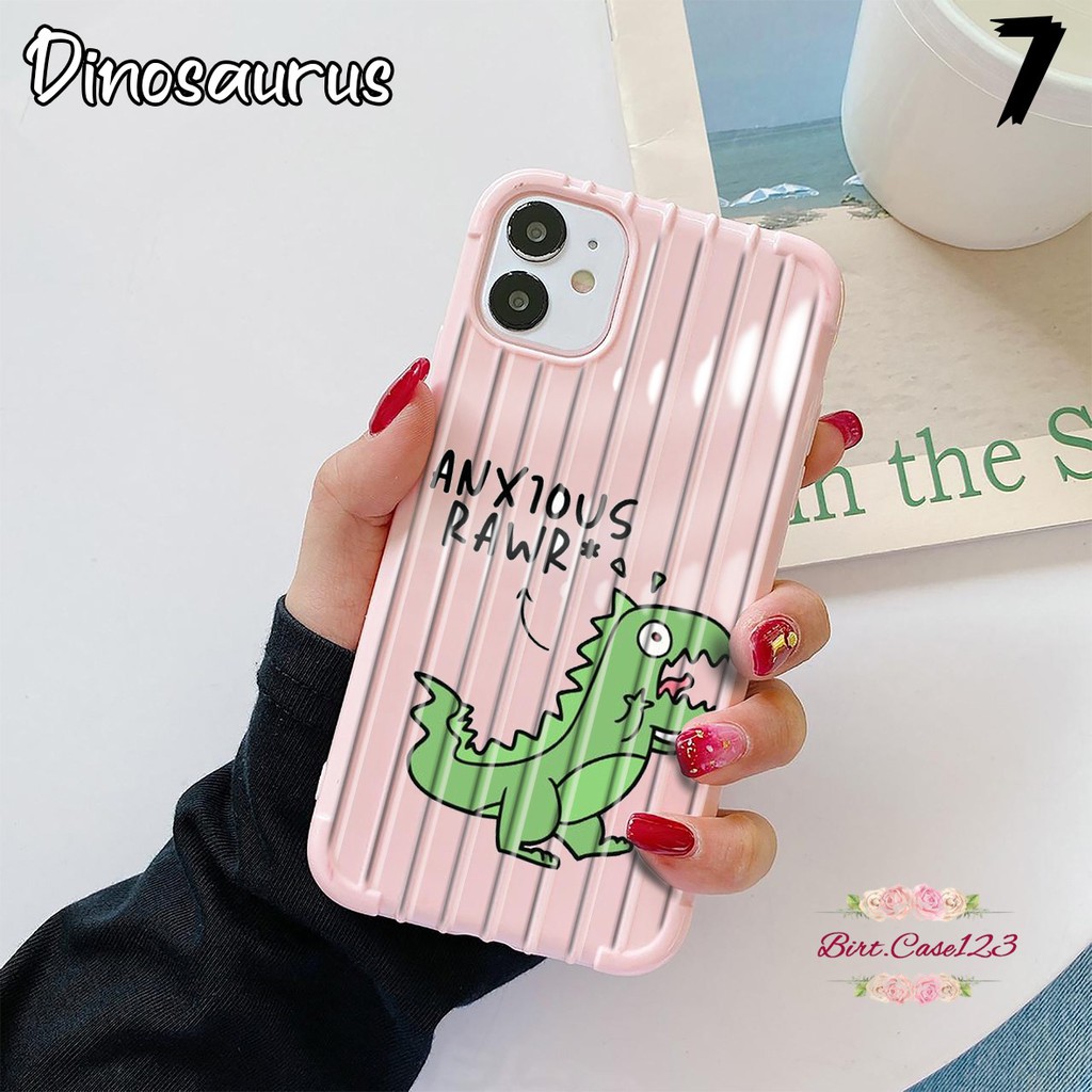 Softcase DINOSAURUS Realme C1 C2 C3 U1 2 2Pro 3 5 5i 5s 6 Pro X Xt C11 C12 C15 9C NARZO BC3173