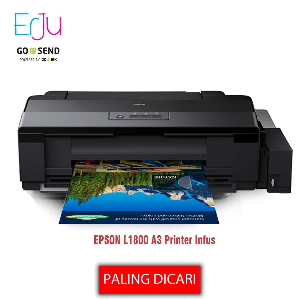 EPSON L1800 A3 Printer Infus 6 Tinta