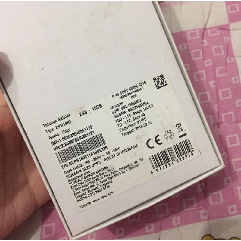 oppo a3s 2/16gb second muluss