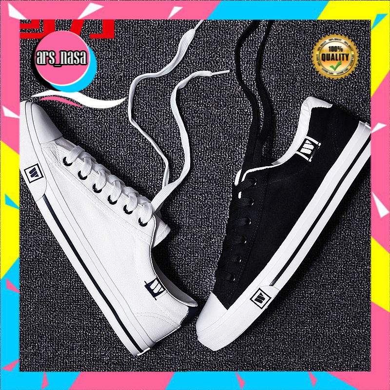 Sepatu Kanvas Pria Prajurit Sepatu Pria  Korea Trendi Kanvas Sepatu Kasual Pria  Fashion Wanita Sepa