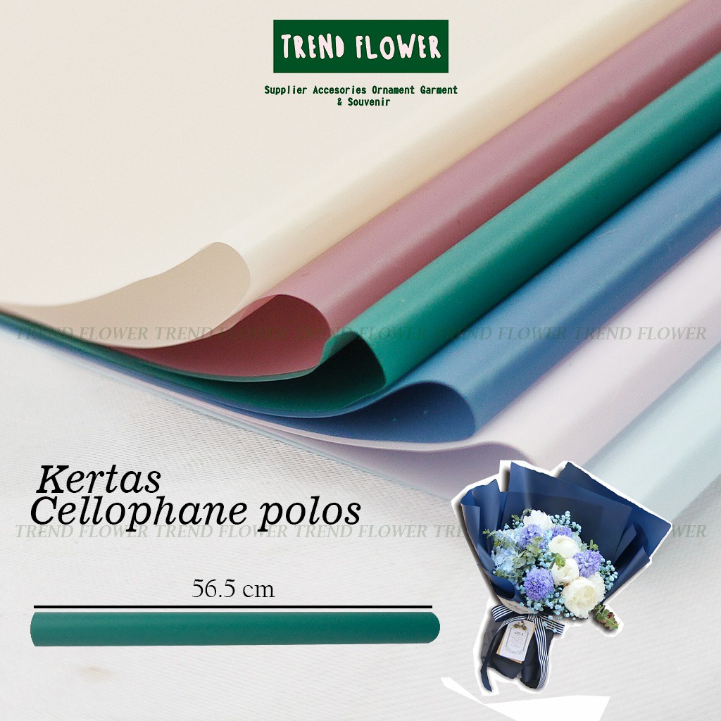 

Kertas Cellophane Polos buket bunga buket wisuda kertas kado Kertas Tissue Polos / Wrapping Paper