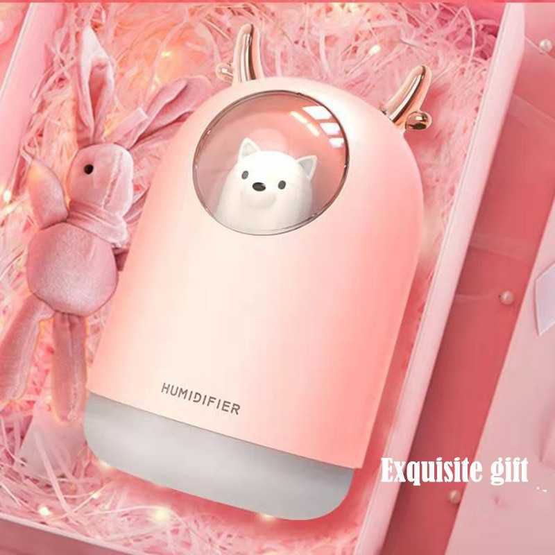 Air Humidifier Diffuser Aromaterapi 300ML Ultrasonic Taffware Aromatherapy Murah Unik Essential Oil