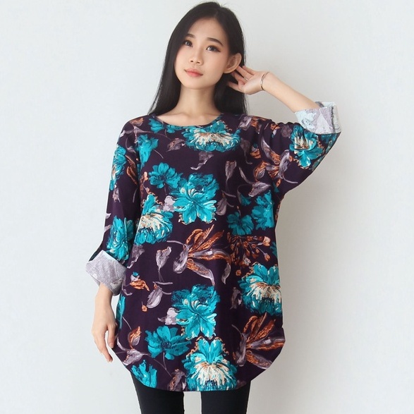 UNION11 - ATASAN JUMBO WANITA LD 120 / BLOUSE WANITA JUMBO / ATASAN JUMBO XXXL WANITA / BAJU JUMBO WANITA