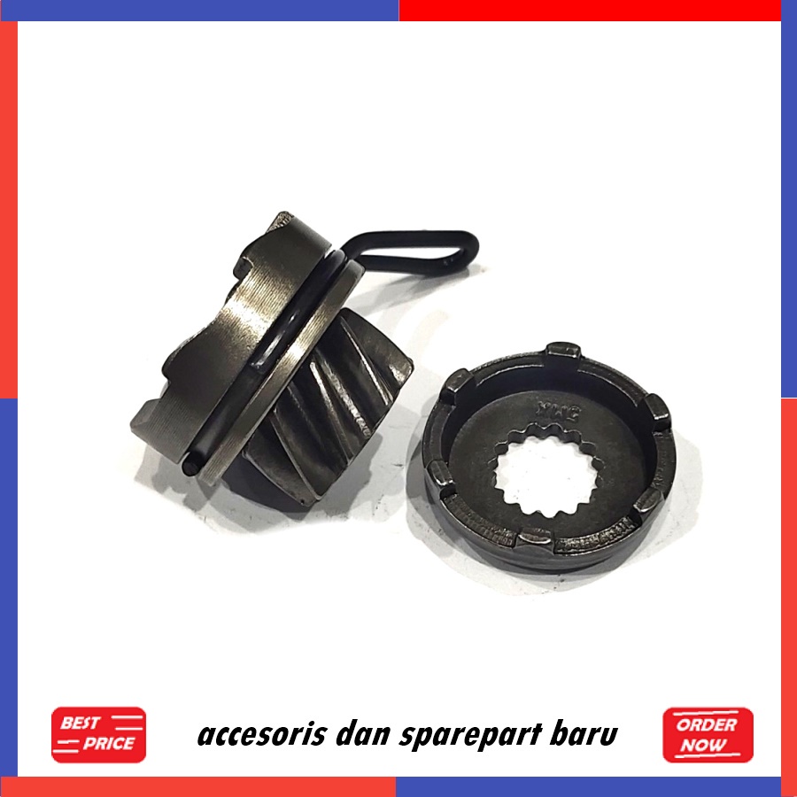 GIGI PINION + LAWAN MIO J SPAREPART MOTOR RUI