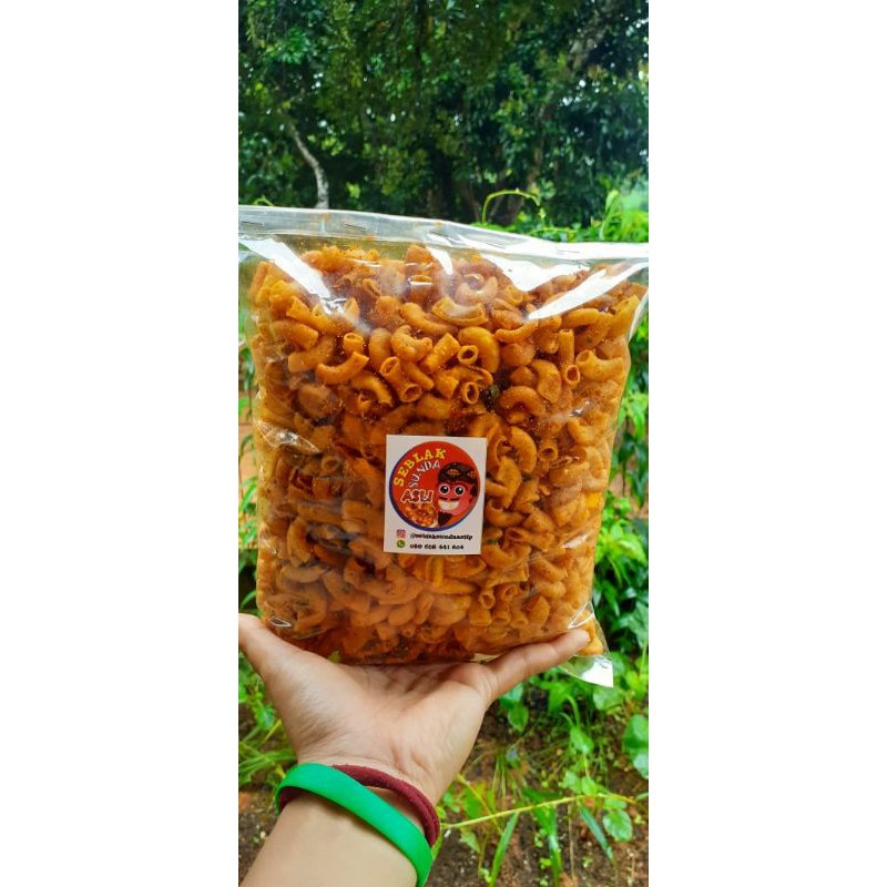 

Seblak kering Makroni Kecil 250 gram