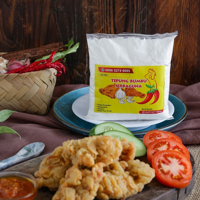 

Tepung Ayam Goreng Crispy | Tepung Kentucky | Tepung Fried Chicken