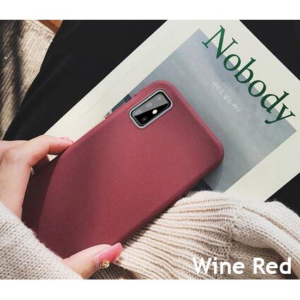 Soft Case Samsung Galaxy A31, A51 dan A71 Slim Matte Silicon Sandstone