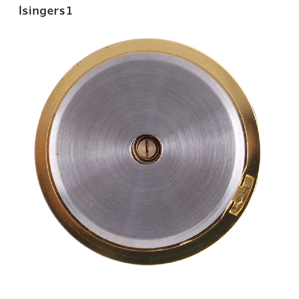 (lsingers1) Higrometer Pengukur Kelembaban Udara 37mm Bentuk Bulat Warna Emas