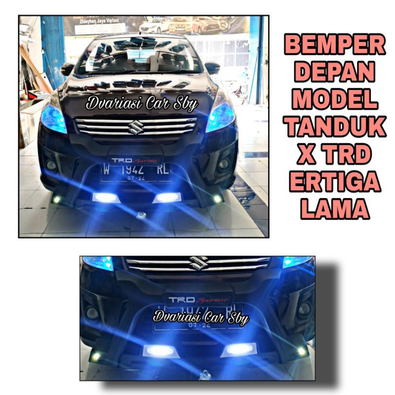 Tanduk Bemper Depan Model X TRD Sportivo Ertiga Lama