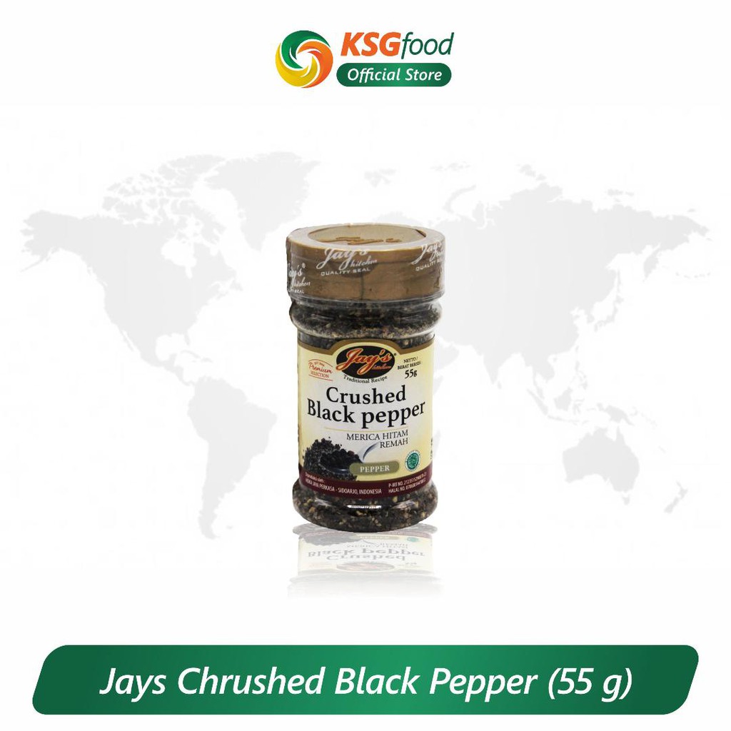 

JAY'S CRUSHED BLACKPEPPER/MERICA HITAM REMAH