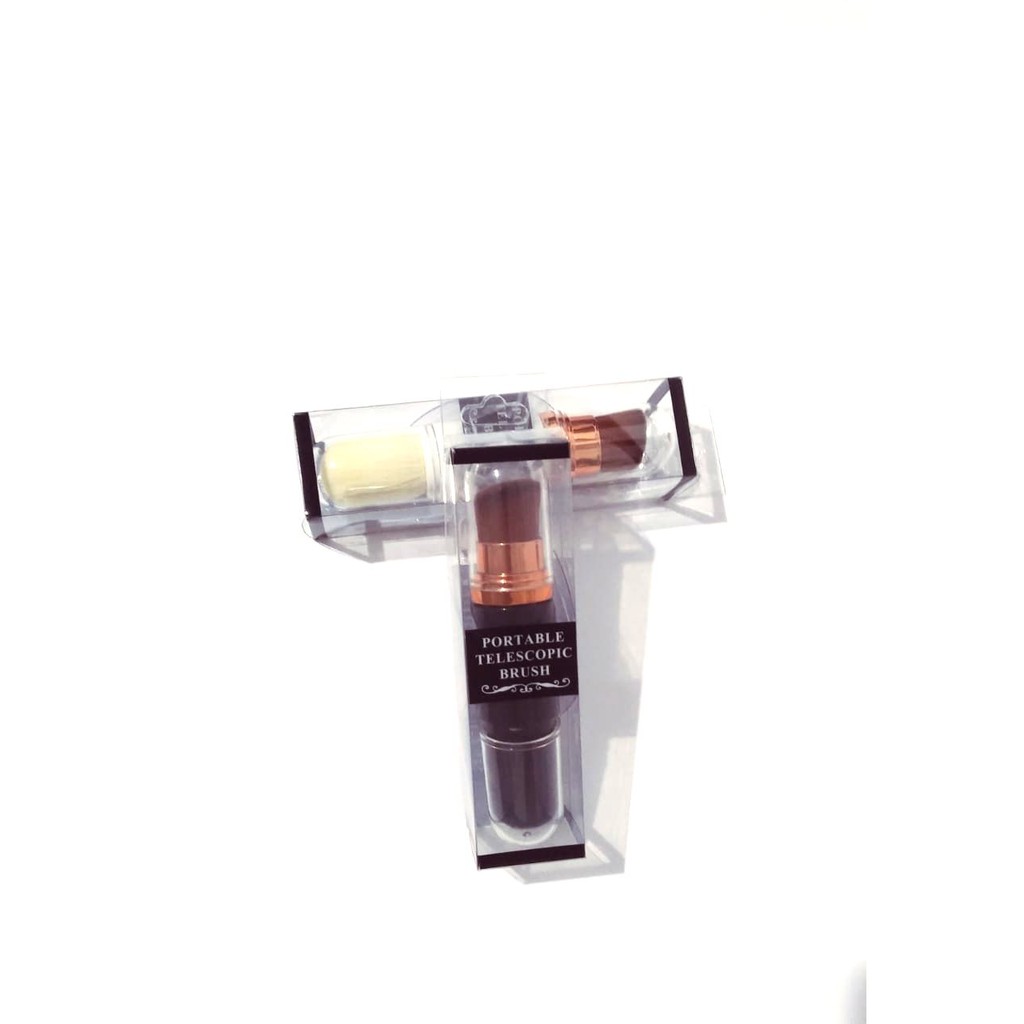 Kuas Make Up Portable Telescopic Brush PREMIUM packing mika M727