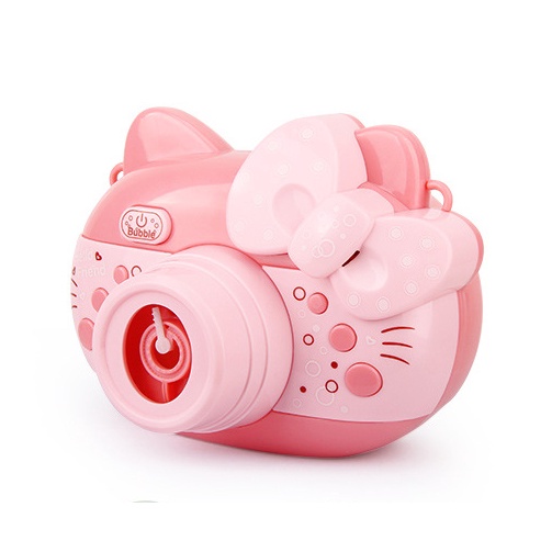 Minan Anak Bubble Camera/Mainan Anak Bubble Machine Beautiful Music-Hello Kitty 2613