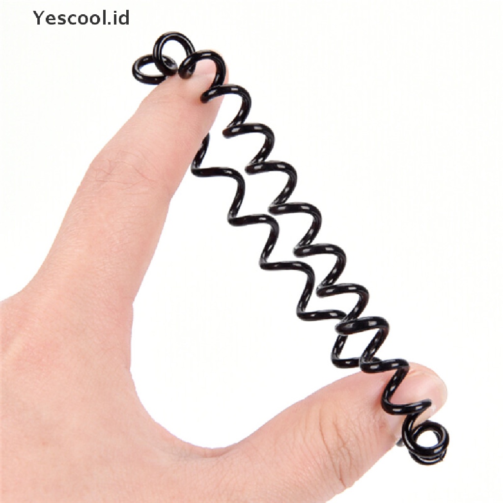 【Yescool】 10 PCS Elastic Telephone Wire Cord Head Ties Hair Band Rope Ponytail Jewelry .