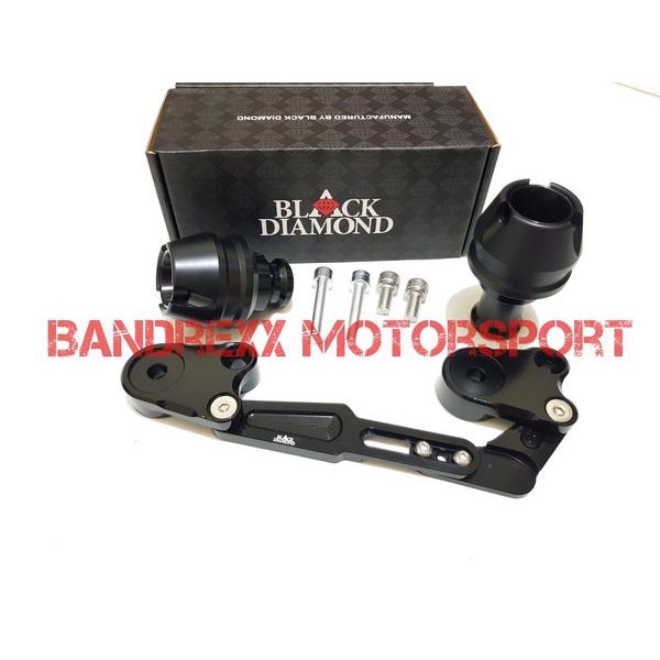 Readyy     Slider-Jalu Knalpot Black Diamond for Honda PCX 150 - PCX Lokal.     Stok Terbatass