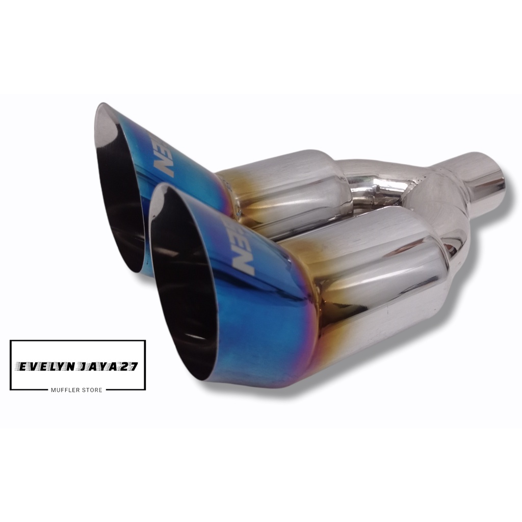 KNALPOT MOBIL RACING 5ZIGEN BLUEGOLD