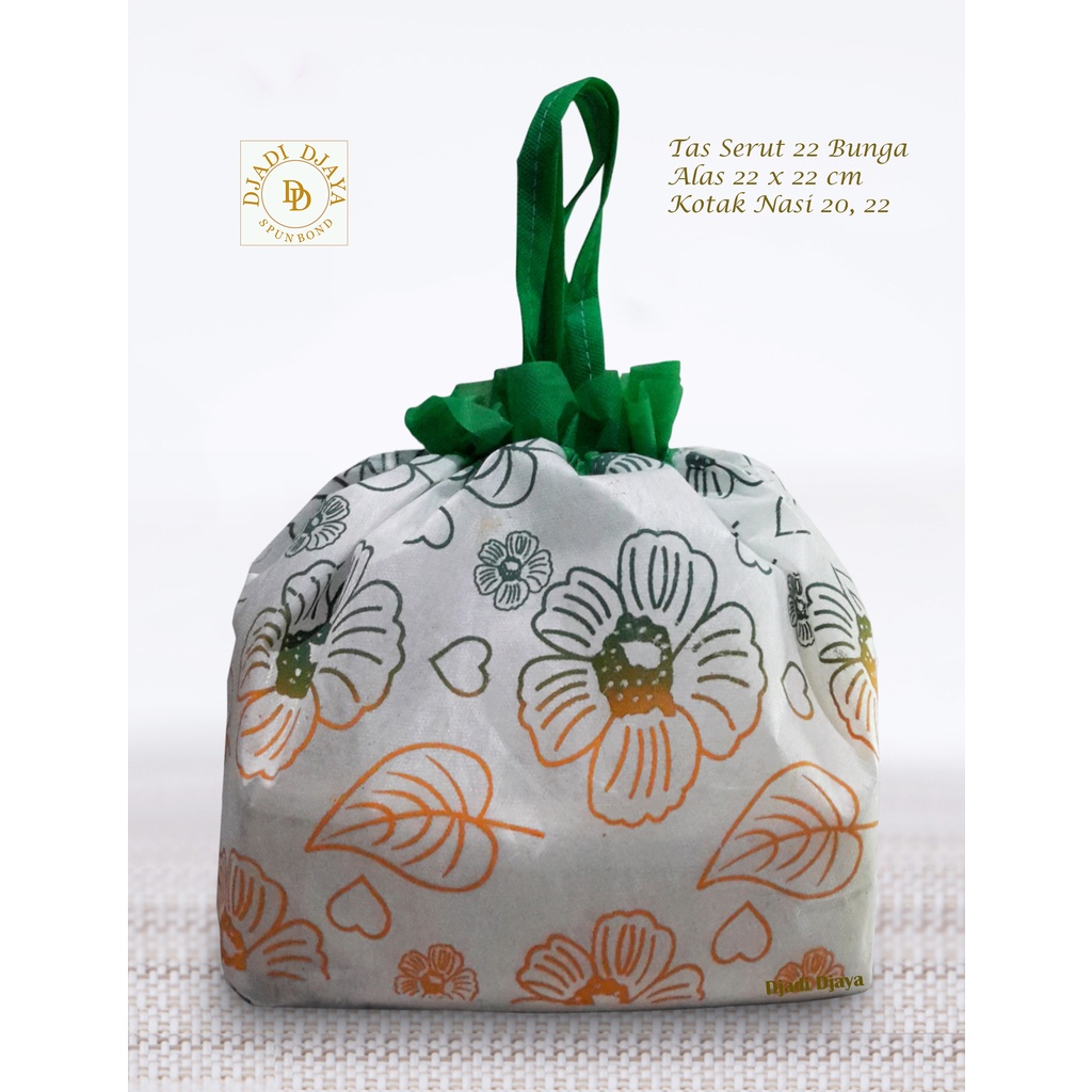 Tas Hajatan Goodie Bag Serut 22 Bunga Kenanga