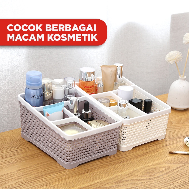 Storage Basket / Keranjang Penyimpanan / Rak Kosmetik / Keranjang serbaguna