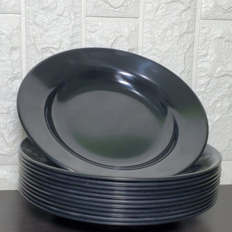 SATU LUSIN(12PCS)PIRING MAKAN MELAMIN UNICA FOOD GRADE 9INC