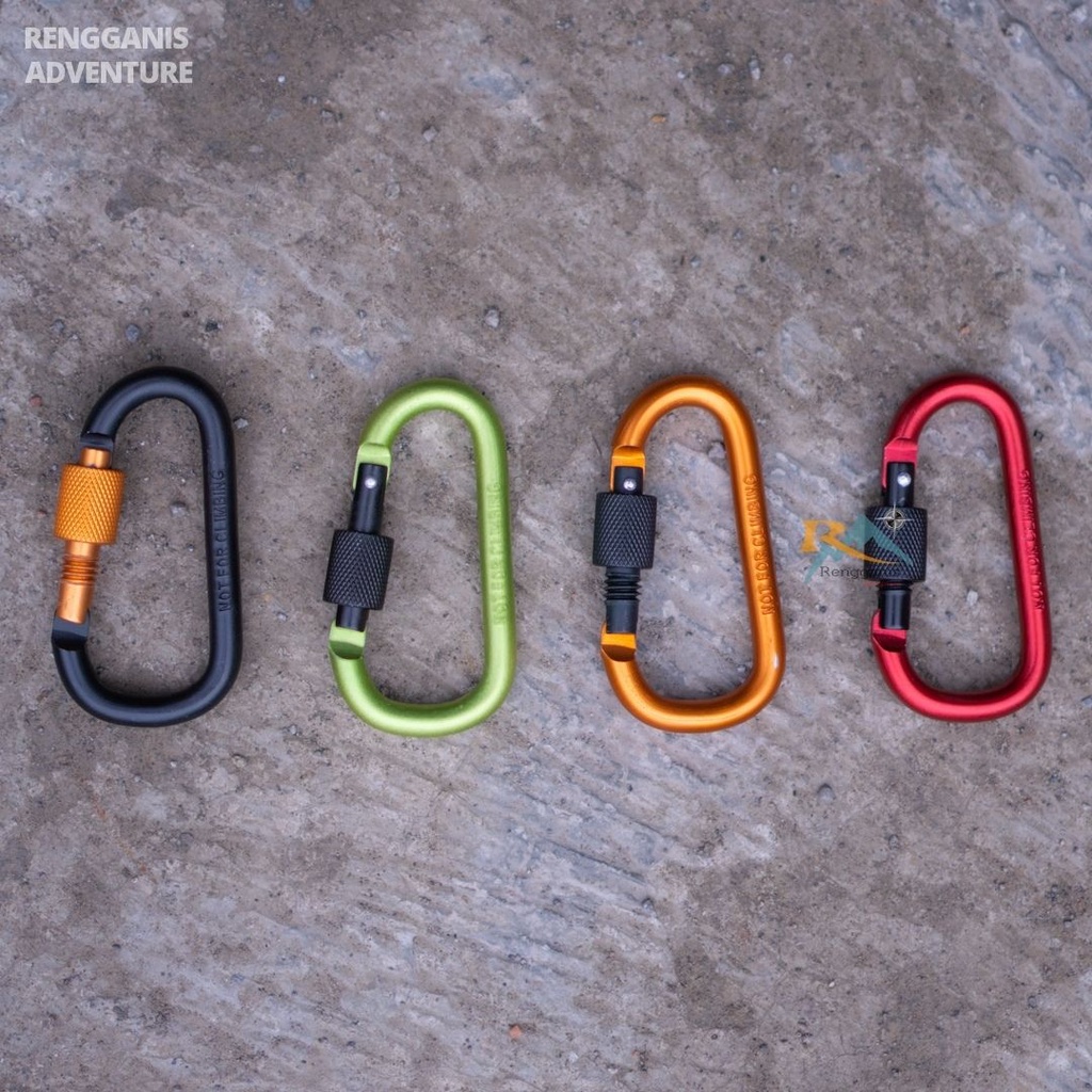 CARABINNER KECIL DHAULAGIRI 451 GANTUNGAN KUNCI CARABINER ULIR OUTDOOR HIKING