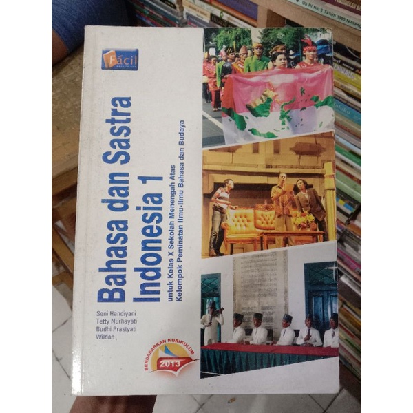 Bahasa dan Sastra Indonesia X SMA.