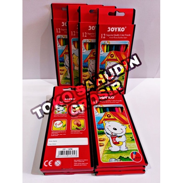 

PENSIL WARNA, JOYKO 12 WARNA (CP-12PB)
