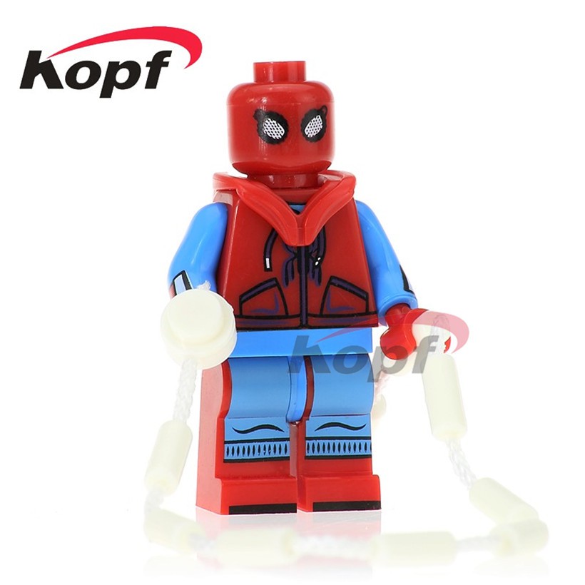 Mainan Lego Single Sale Homecoming Spiderman Spider-Man Ghost Rider Matt Murdoch Learning Two Face