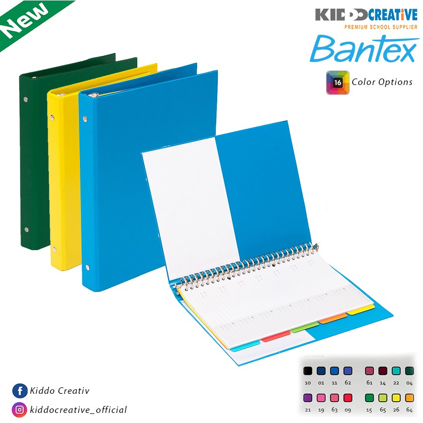 

Bantex Multiring Binder B5 / 26 Ring O - 25mm