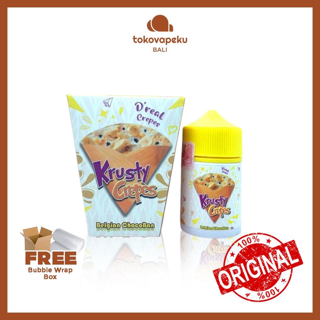 KRUSTY CREPES V4 BELGIAN CHOCOBAN KRUSTY CREPES 60ML AUTHENTIC by JAVA JUICE