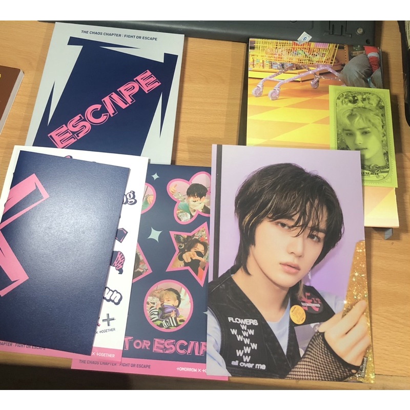 ALBUM ONLY TXT TOMORROW X TOGETHER FIGHT OR ESCAPE REPACKAGE