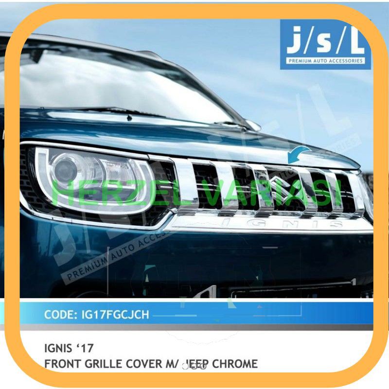 Grill Ignis Model Jeep Chrome JSL