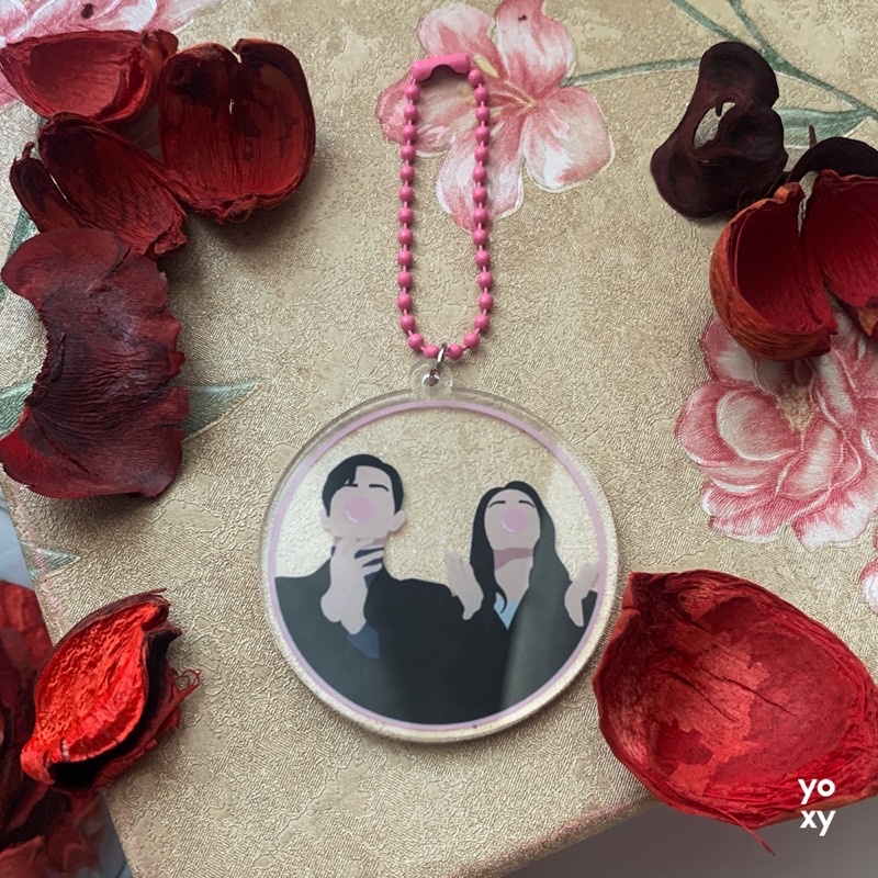 Vincenzo Kdrama Drakor Drama Korea Keychain Gantungan Kunci Akrilik