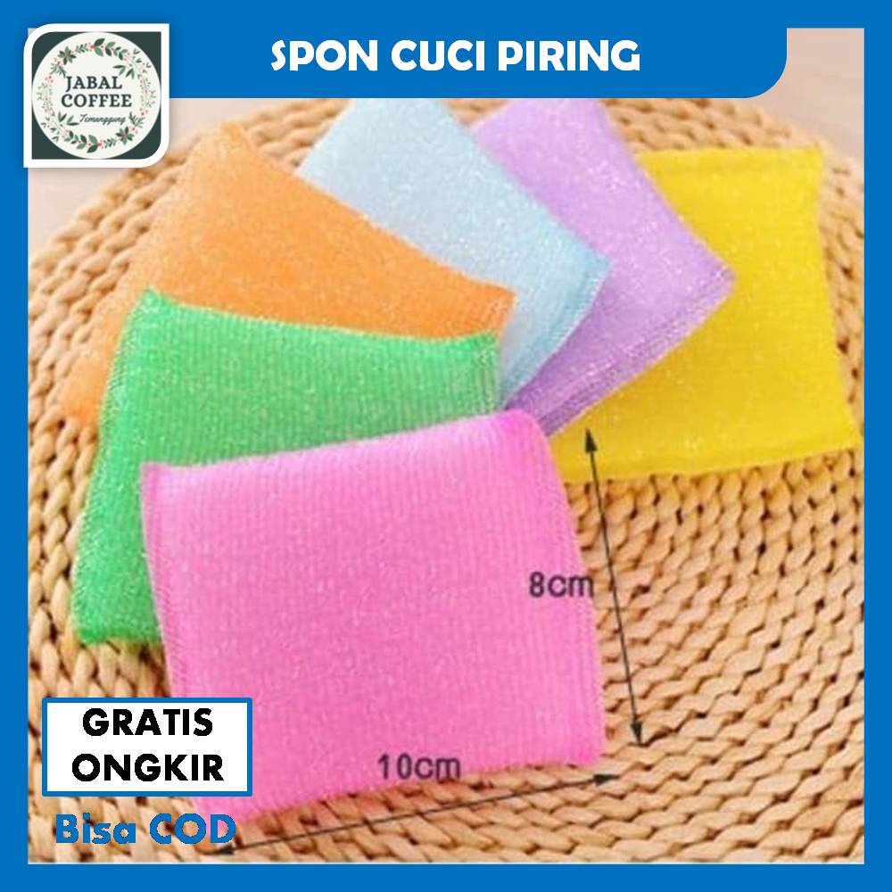 Super Magic Spons / Spon / Spon Cuci Piring / Spons Cuci Piring Warna Warni Serbaguna J45