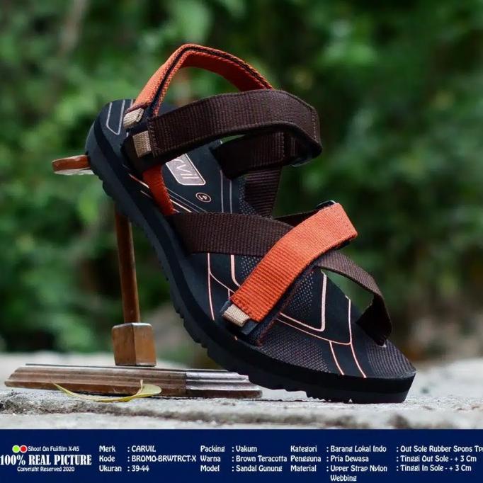 Premium Product Sandal Gunung Carvil Pria Dewasa Bromo 39-44 - Paling Dicari