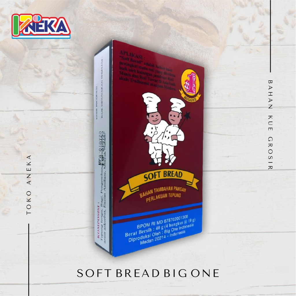 

Pelembut roti softbread sachet [1box]