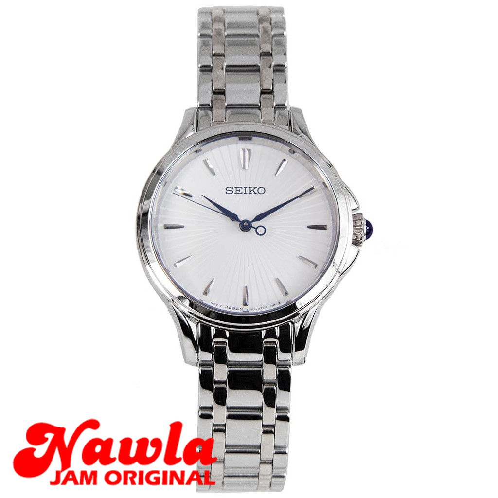 Seiko Ladies SRZ491P1 Quartz White Dial - Jam Tangan Wanita SRZ491