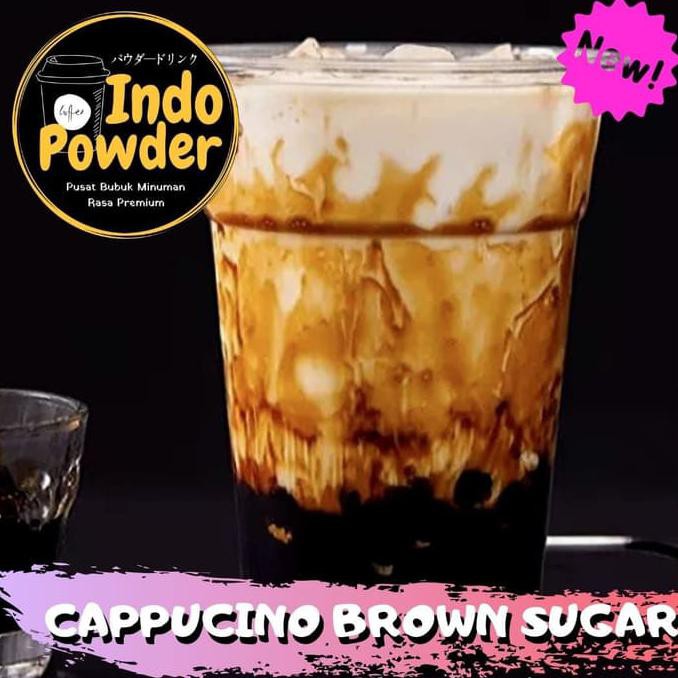 

'' TERBARU'' BUBUK MINUMAN CAPPUCINO BROWN SUGAR 1KG / BUBUK CAPPUCINO BROWN SUGAR ''TERMURAH''