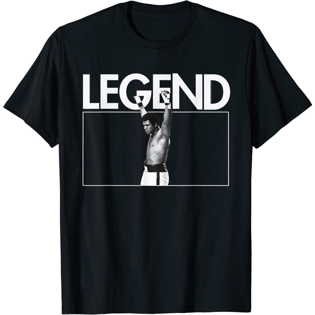 Baju Dewasa Muhammad Ali Legend T-Shirt Fashion Pakaian Atasan Kaos Laki Pria Wanita Model Terbaru K