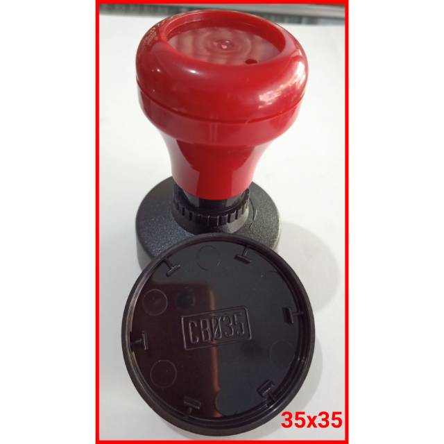 

Gagang stempel flash bulat 35x35cm