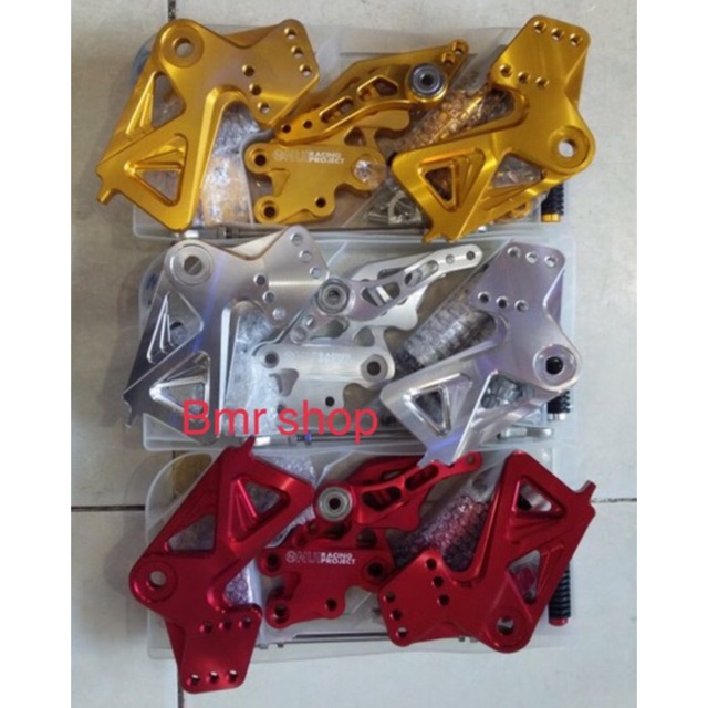 Underbone nui monster 3 byson fi / carbu , footstep underbone byson merk NUI monster 3 lipat