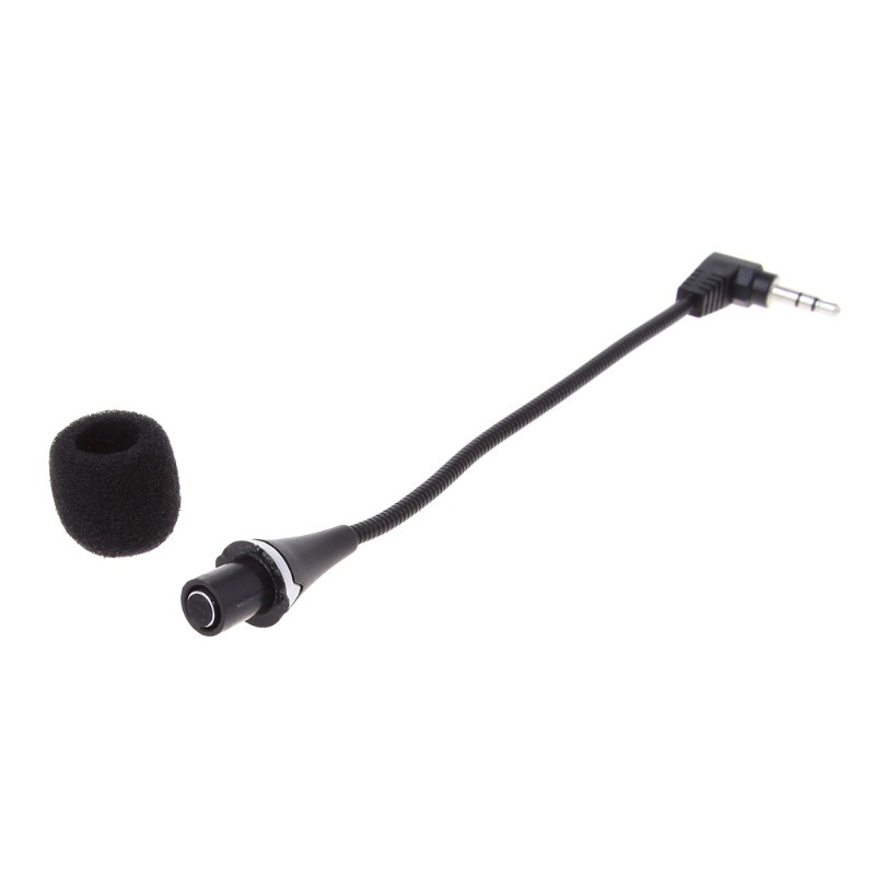 Cre Mikrofon Flexible Noise Canceling Mini Dengan Jack 3.5mm Untuk Pc / Laptop / Notebook