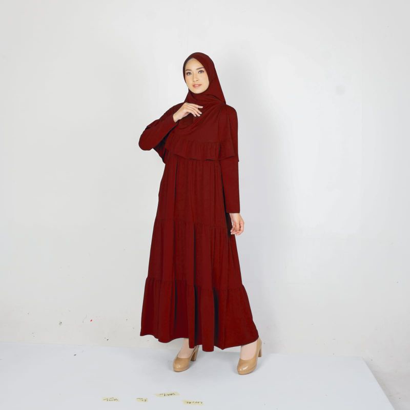 Baju gamis set gamis dress gamis setrana elzatta