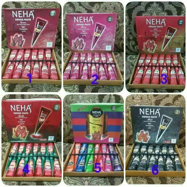 

HENNA NEHA PERBOX ISI 12 PCS [LUSIN]