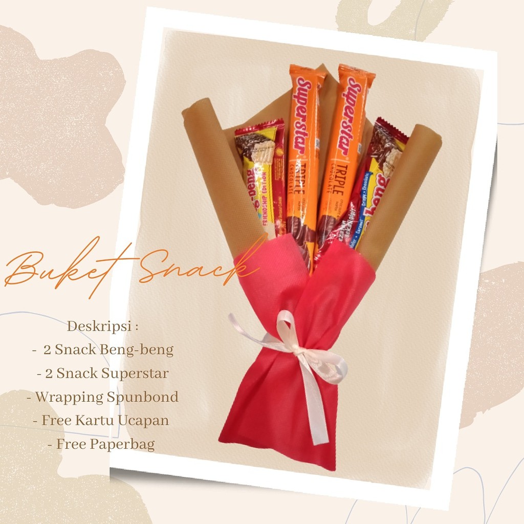 buket snack/buket jajanan/buket wisuda/buket coklat